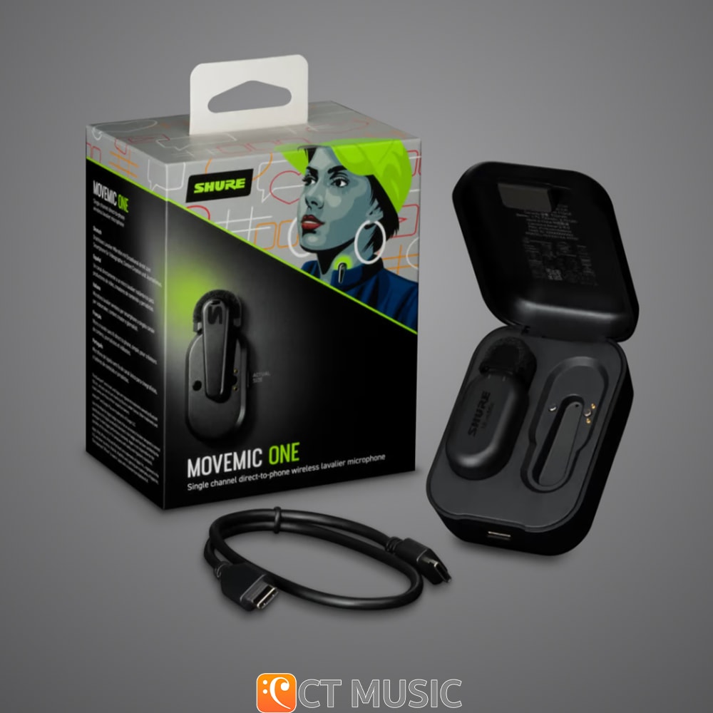 Shure MoveMic One Wireless Lavalier Microphone สต็อกแน่น