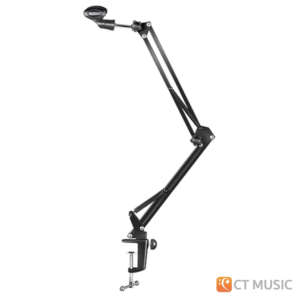  icon mb 06 desk mount scissor style mic stand 