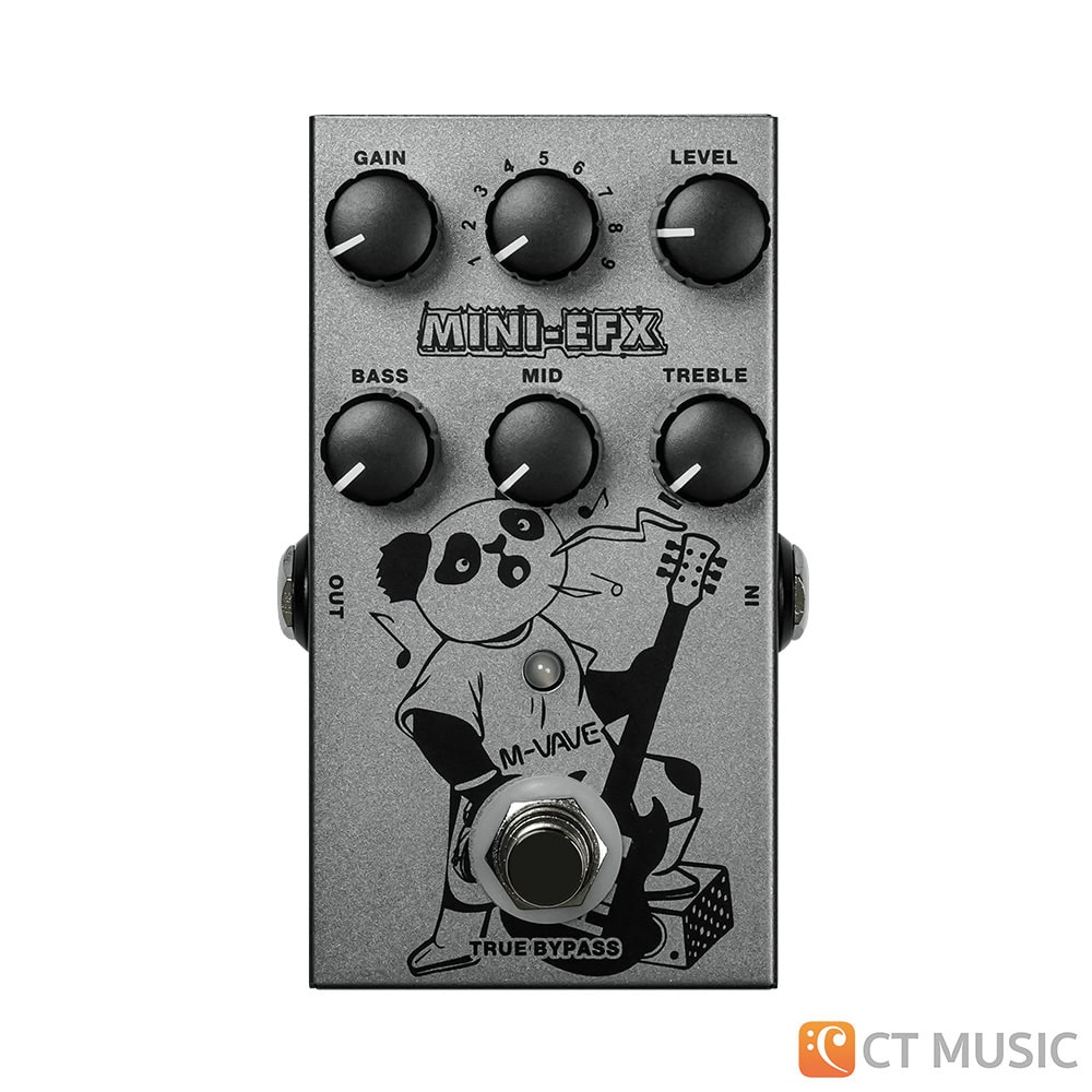 M-WAVE MINI EFX ギターエフェクター เอฟเฟคกีตาร์ M-VAVE Mini-EFX - CT Music