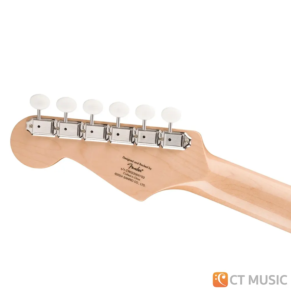 กีตาร์ไฟฟ้า Squier Hello Kitty Pink Stratocaster สต็อกแน่น