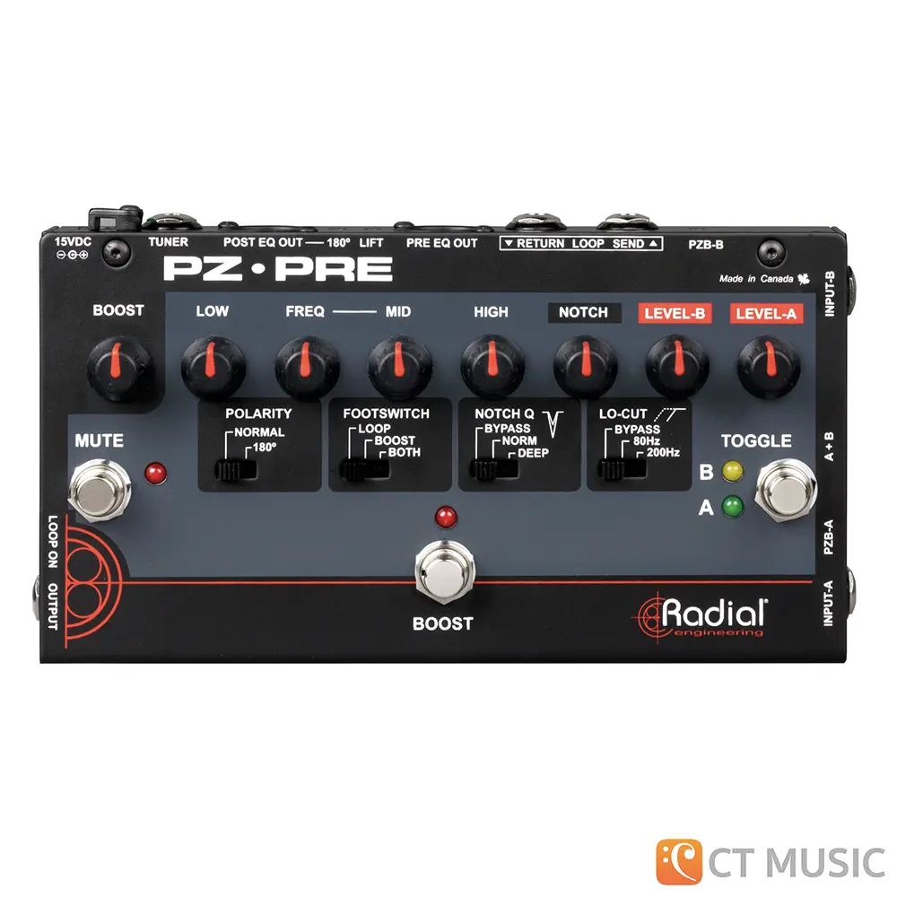 ギター Radial PZ-PRO 2ch Preamp Amazon.com: Radial PZ-Pro 2-Channel Acoustic Preamp