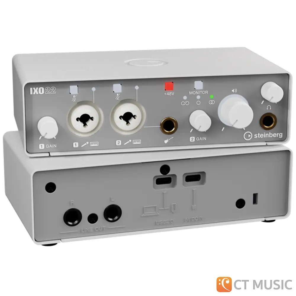 Steinberg IXO22 USB Audio Interface สต็อกแน่น พร้อมส่ง - CT