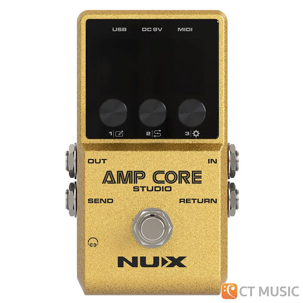 เอฟเฟคกีตาร์ NUX Amp Core Studio สต็อกแน่น พร้อมส่ง - CT Music