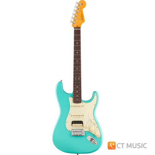 กีตาร์ไฟฟ้า Fender American Ultra Luxe Vintage ’60s Stratocaster HSS - Sea Foam Green Electric Guitar
